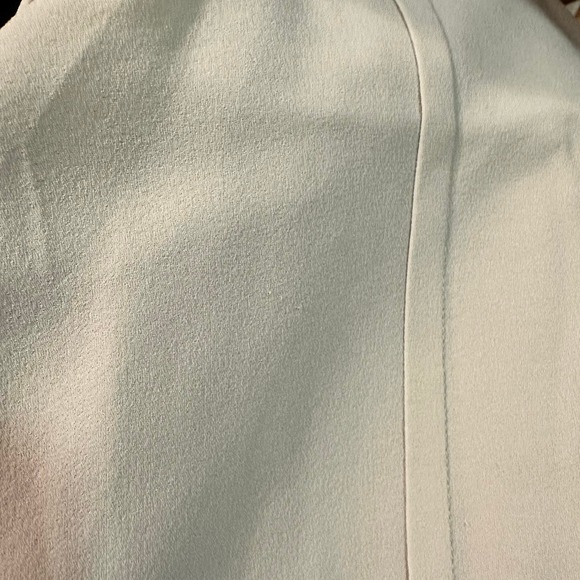 Eileen Fisher Two-Tone Silk Shift Dress in Bone Black Sz. Small - Picture 12 of 12